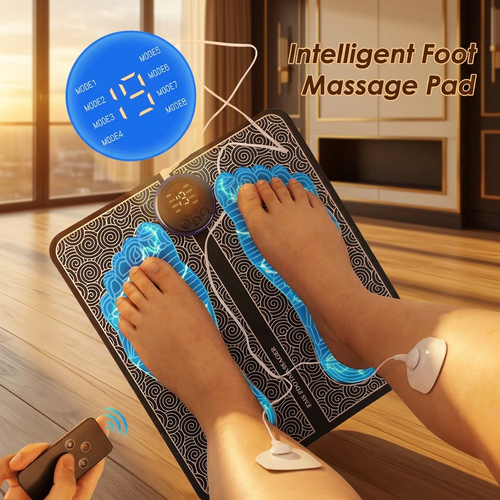 Rechargeable Foot Massage Pad with Remote
