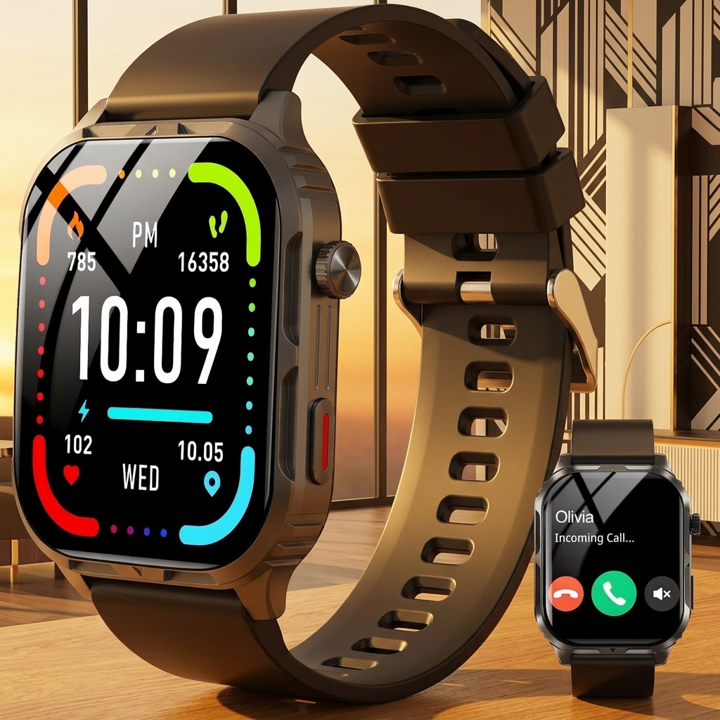 H5 Fitness Smartwatch with Bluetooth Calling