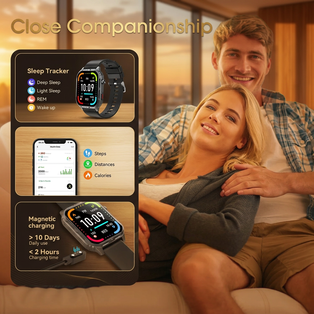 H5 Fitness Smartwatch with Bluetooth Calling