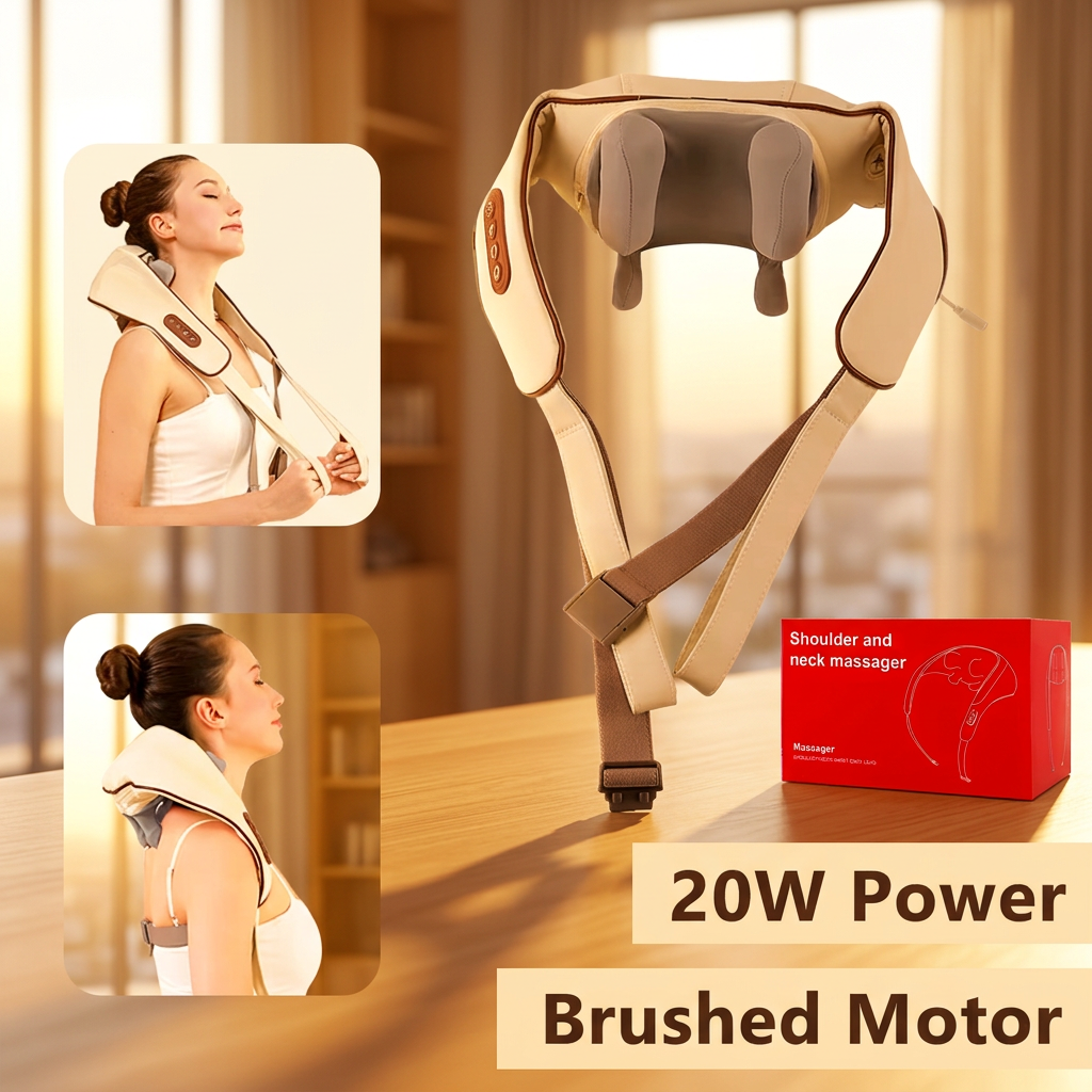 Cordless Kneading Neck & Shoulder Massager