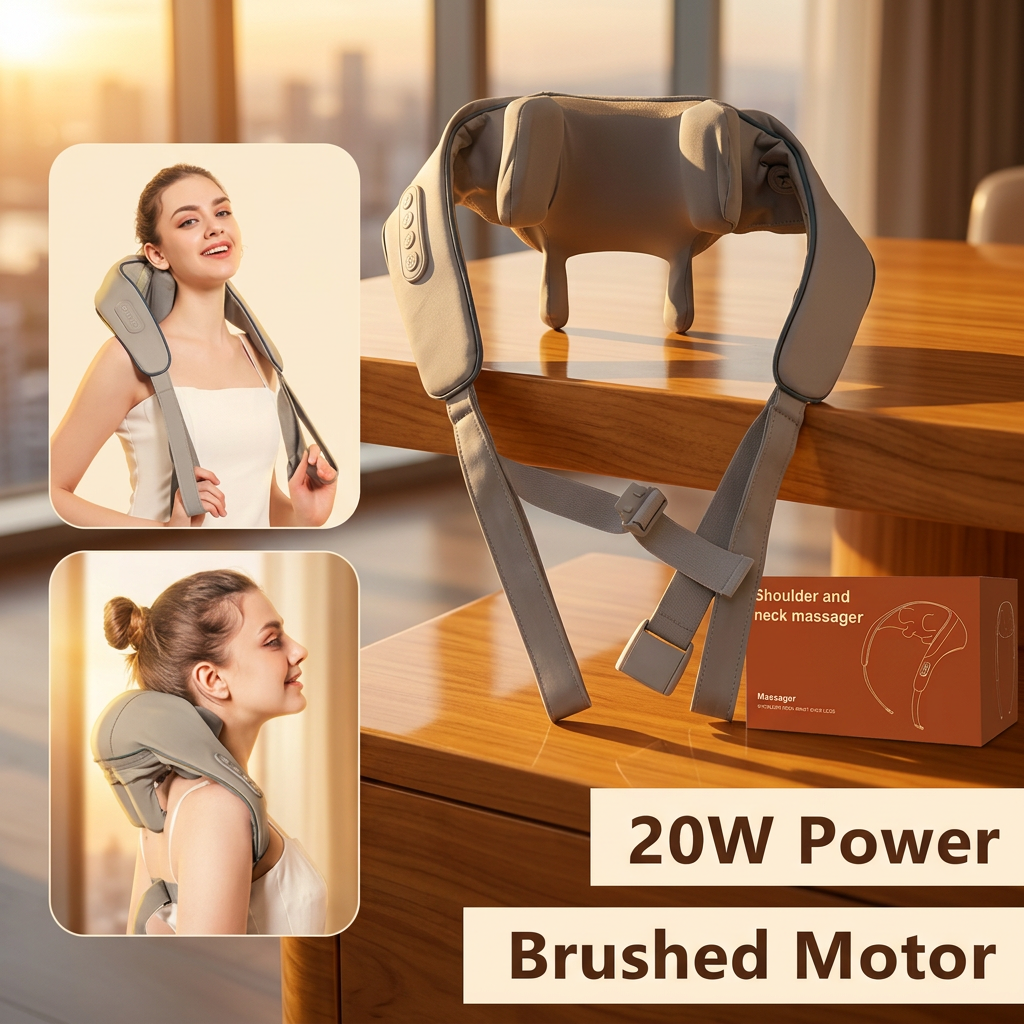 Cordless Kneading Neck & Shoulder Massager