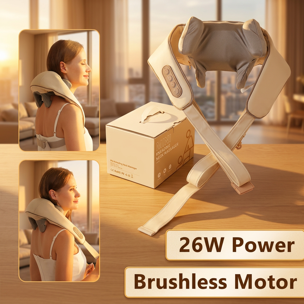 Cordless Kneading Neck & Shoulder Massager