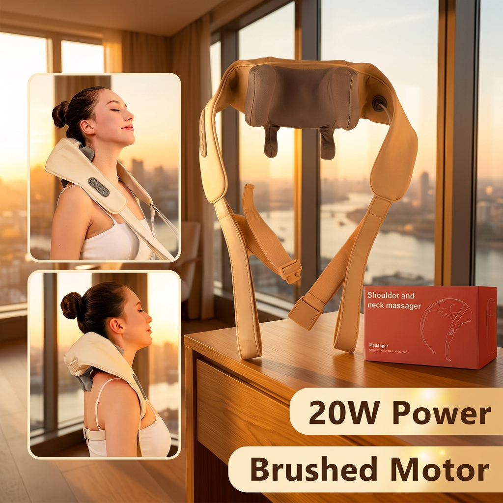 Cordless Kneading Neck & Shoulder Massager