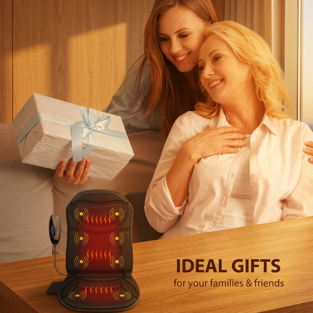 Vibration Massage Seat Cushion with Heat